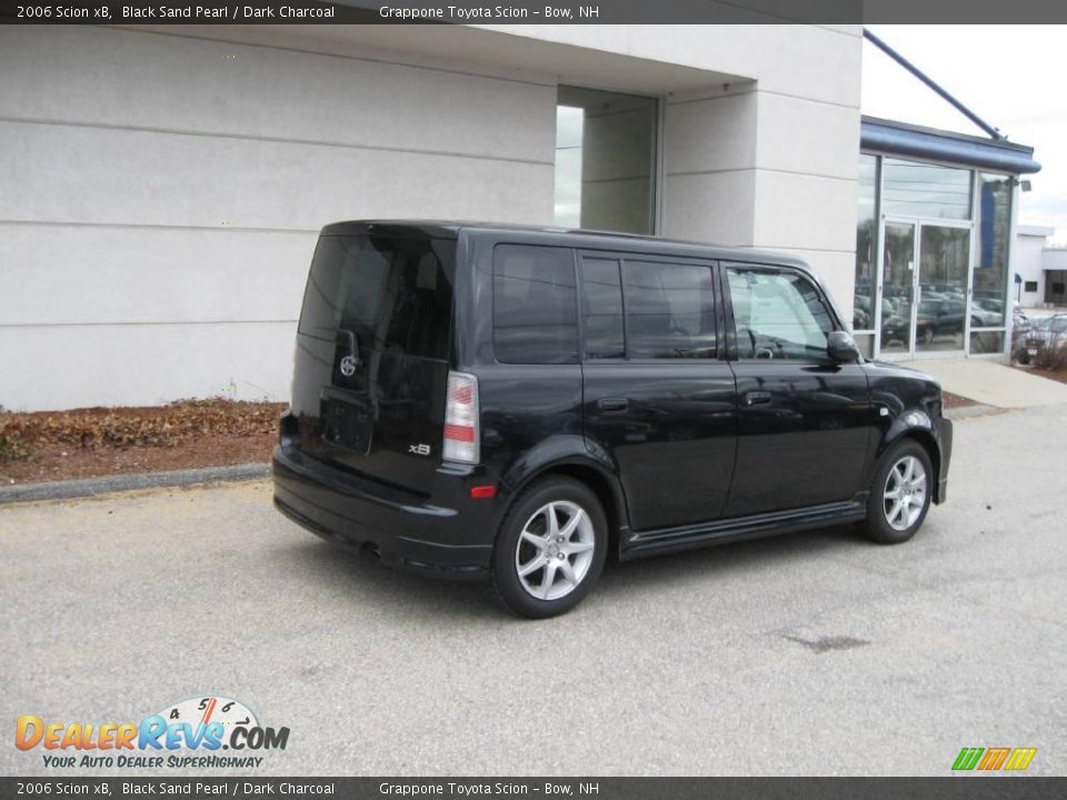 2006 Scion xB Black Sand Pearl / Dark Charcoal Photo #6
