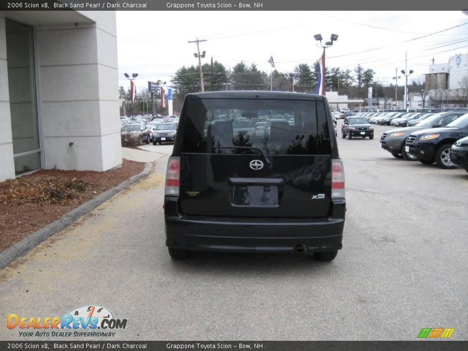 2006 Scion xB Black Sand Pearl / Dark Charcoal Photo #7