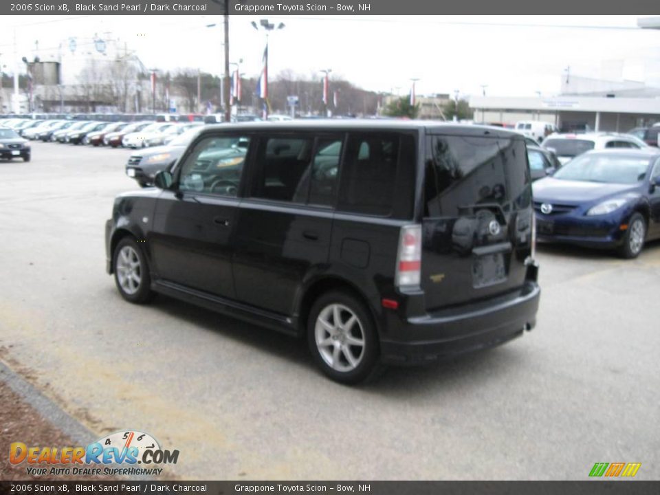 2006 Scion xB Black Sand Pearl / Dark Charcoal Photo #8