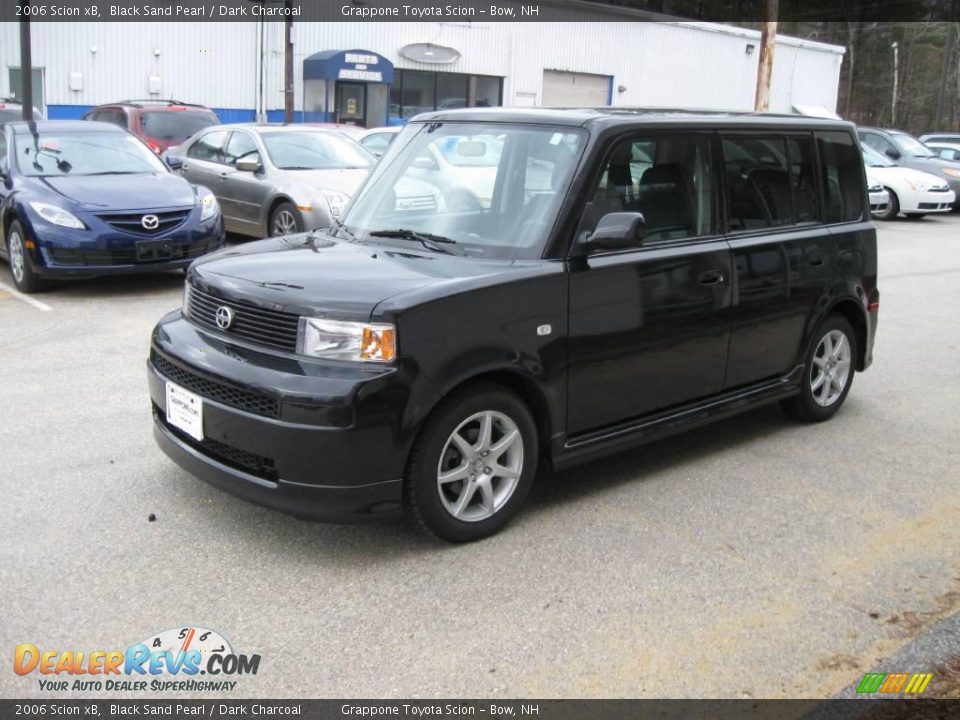2006 Scion xB Black Sand Pearl / Dark Charcoal Photo #9