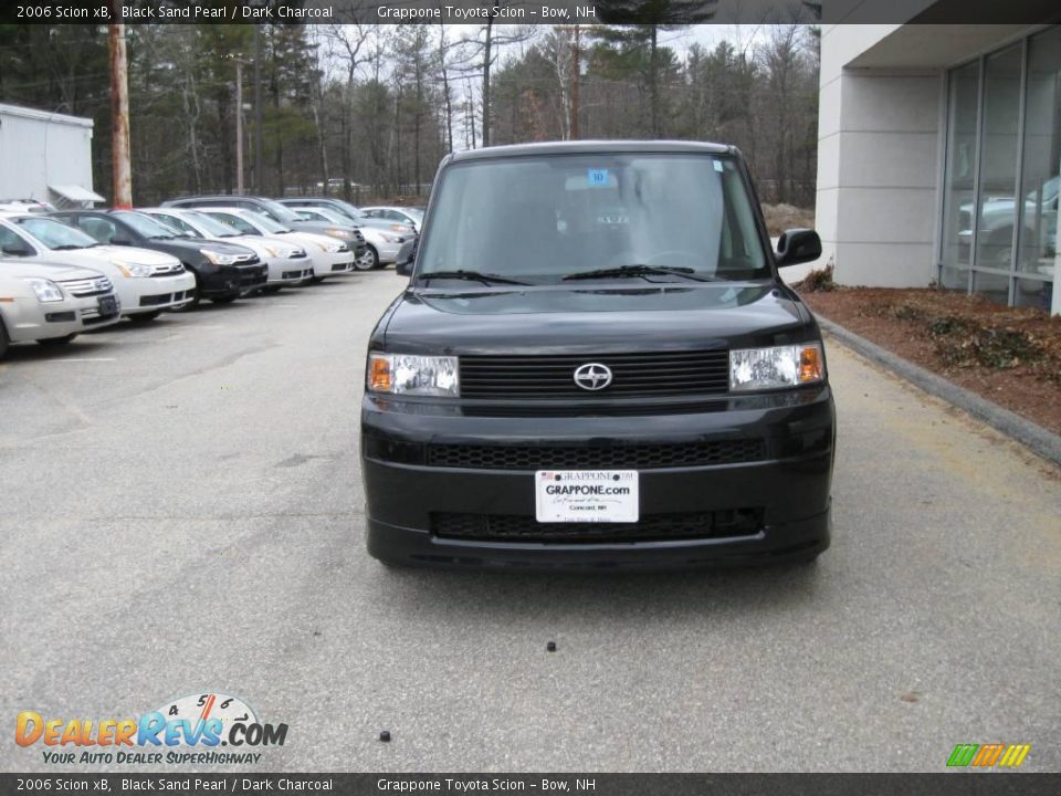 2006 Scion xB Black Sand Pearl / Dark Charcoal Photo #10