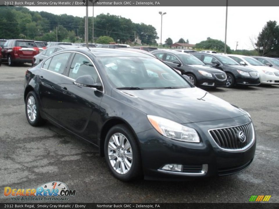 2012 Buick Regal Smoky Gray Metallic / Ebony Photo #4