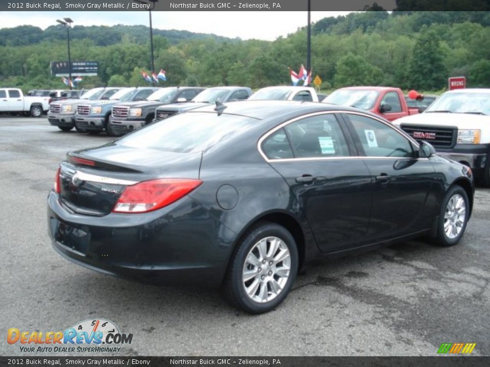 2012 Buick Regal Smoky Gray Metallic / Ebony Photo #6