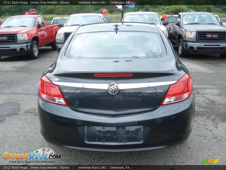 2012 Buick Regal Smoky Gray Metallic / Ebony Photo #7