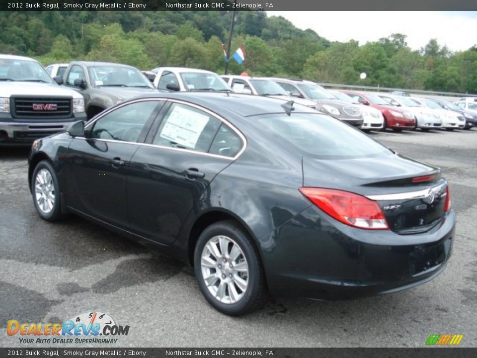 2012 Buick Regal Smoky Gray Metallic / Ebony Photo #8