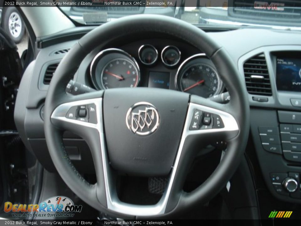 2012 Buick Regal  Steering Wheel Photo #18