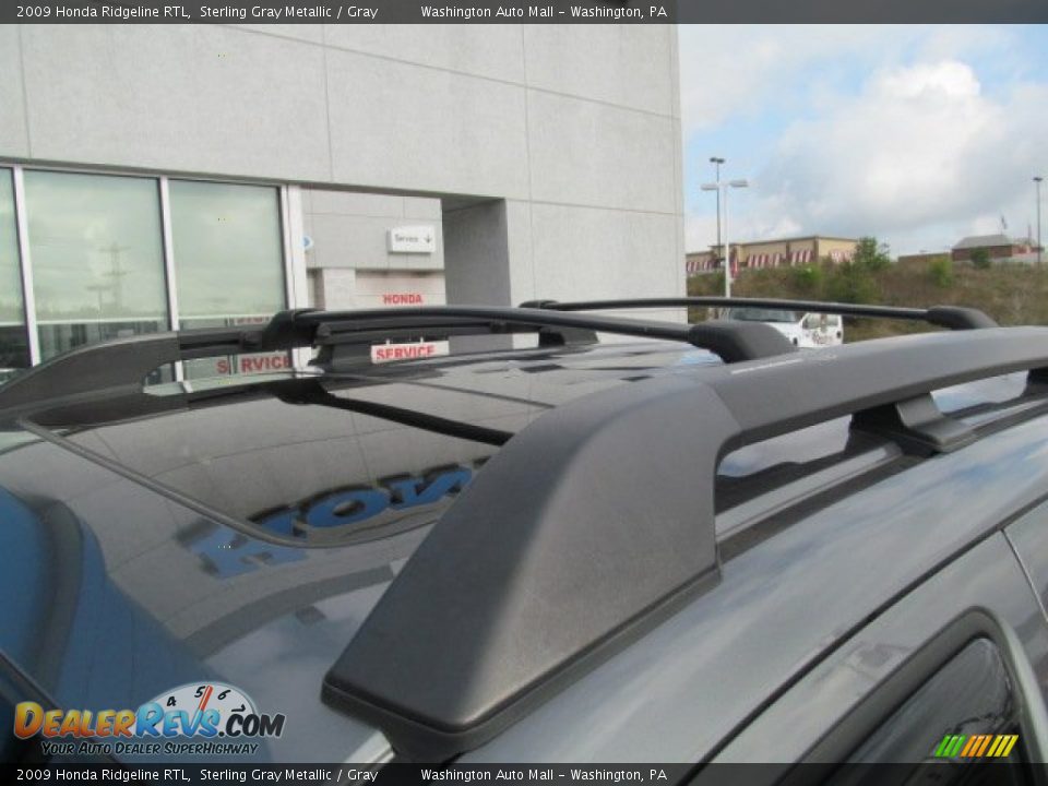 2009 Honda Ridgeline RTL Sterling Gray Metallic / Gray Photo #4