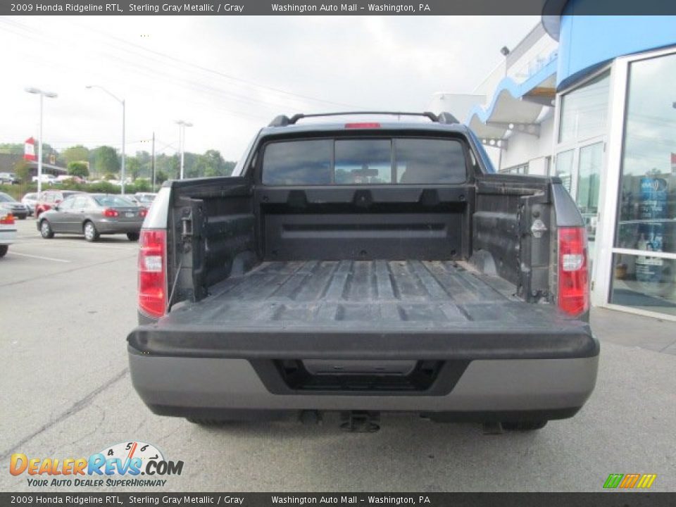 2009 Honda Ridgeline RTL Sterling Gray Metallic / Gray Photo #7