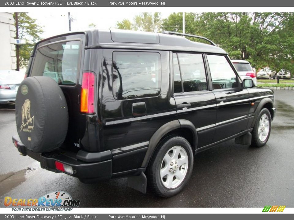 2003 Land Rover Discovery HSE Java Black / Black Photo #5