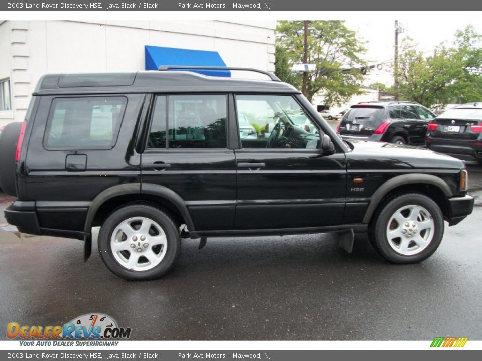 2003 Land Rover Discovery HSE Java Black / Black Photo #6