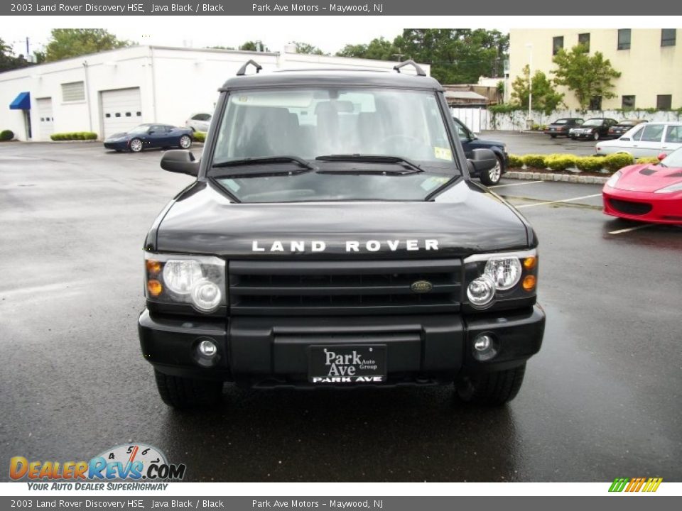 2003 Land Rover Discovery HSE Java Black / Black Photo #8