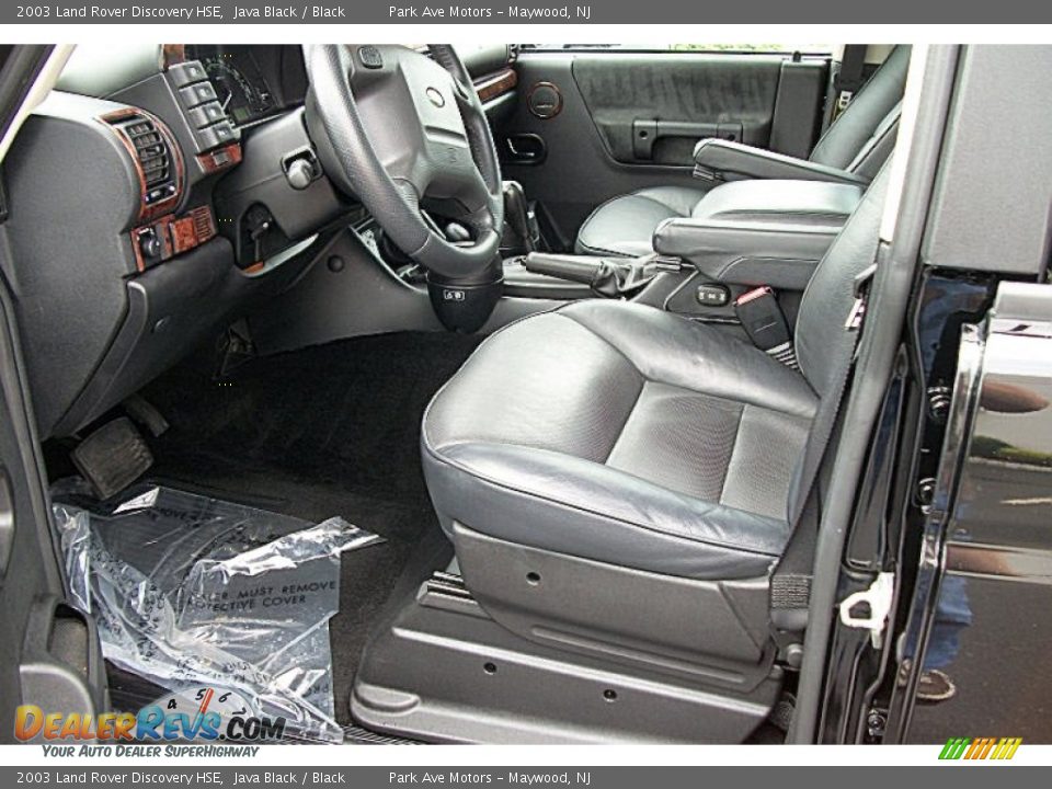 2003 Land Rover Discovery HSE Java Black / Black Photo #11