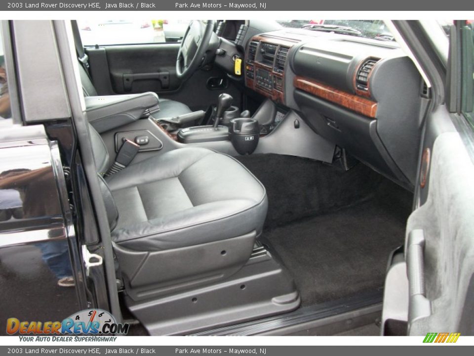2003 Land Rover Discovery HSE Java Black / Black Photo #24