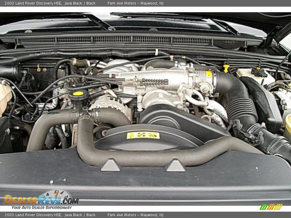 2003 Land Rover Discovery HSE Java Black / Black Photo #28