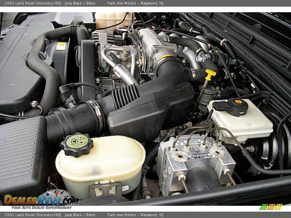 2003 Land Rover Discovery HSE Java Black / Black Photo #29