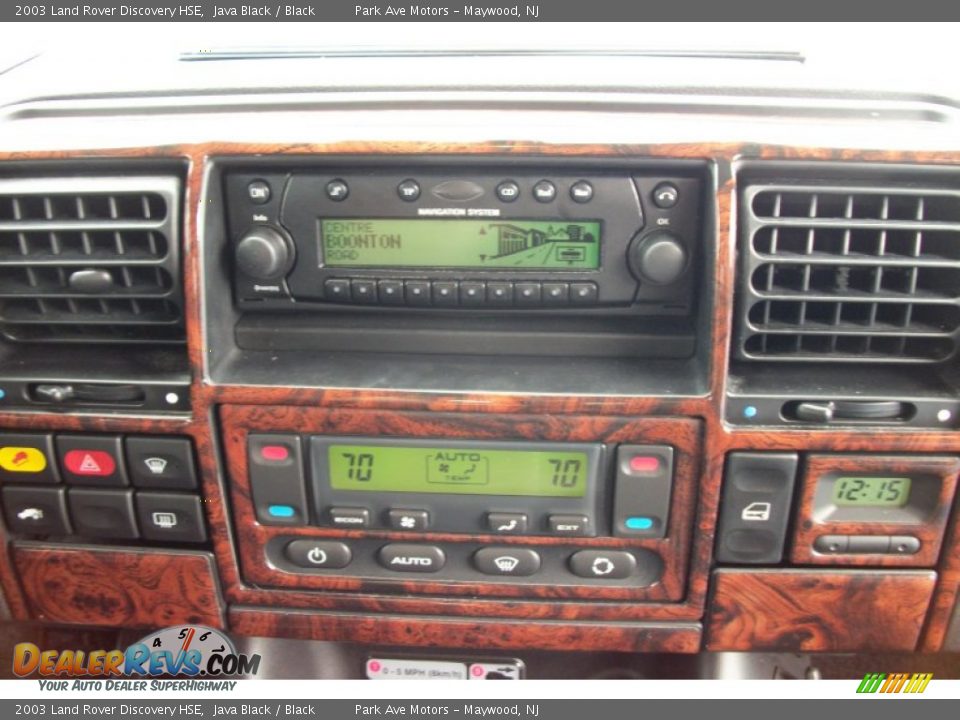 2003 Land Rover Discovery HSE Java Black / Black Photo #33