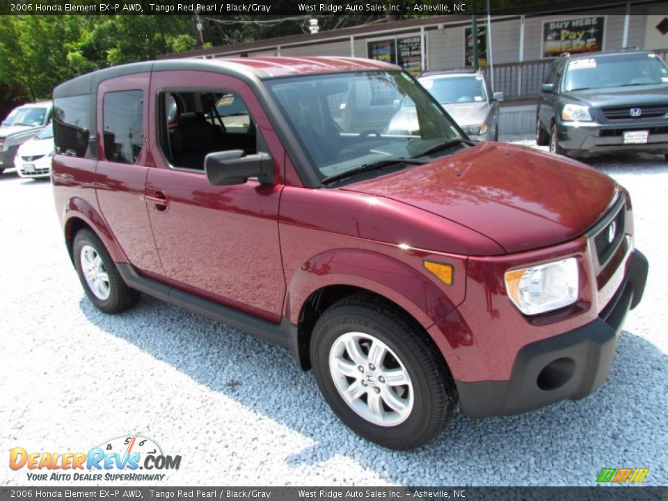 2006 Honda Element EX-P AWD Tango Red Pearl / Black/Gray Photo #1