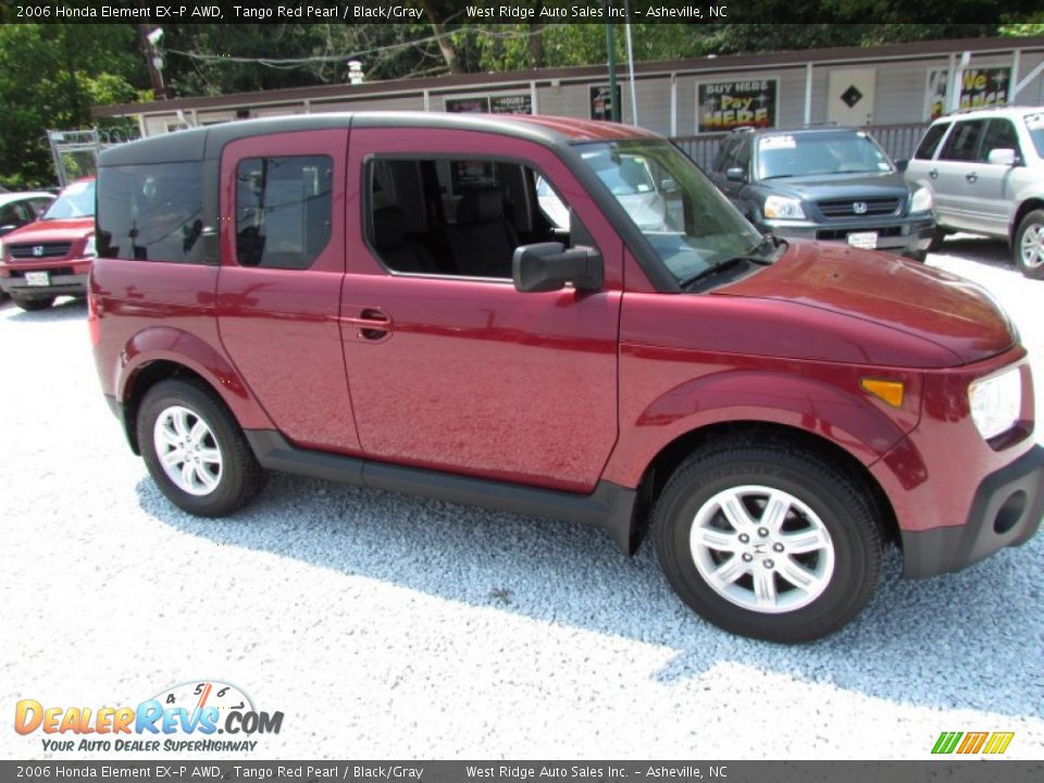 2006 Honda Element EX-P AWD Tango Red Pearl / Black/Gray Photo #2