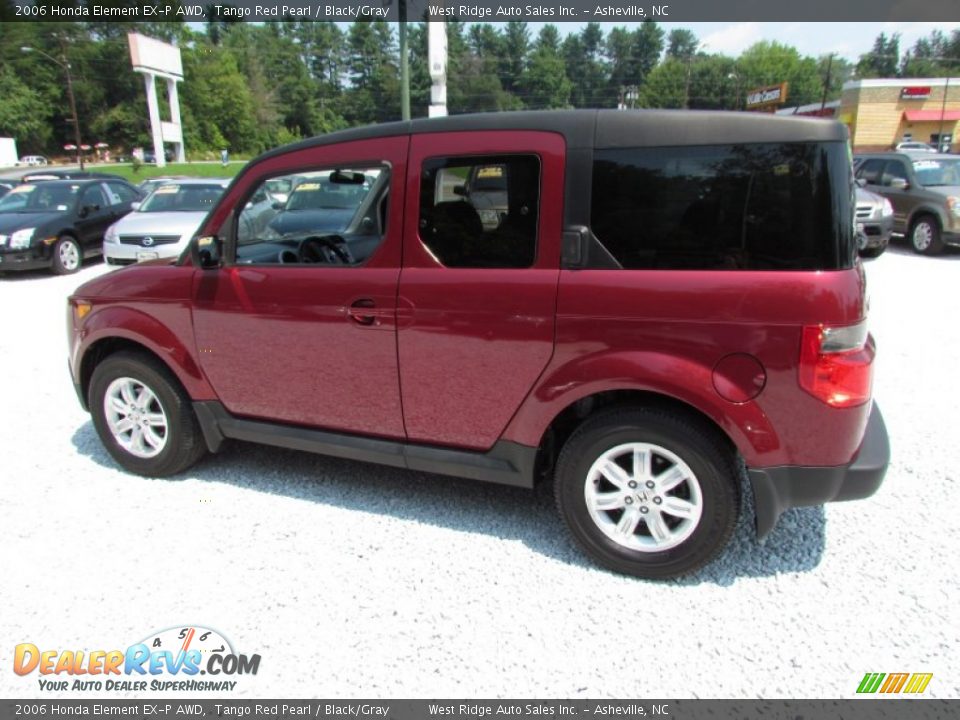 2006 Honda Element EX-P AWD Tango Red Pearl / Black/Gray Photo #8