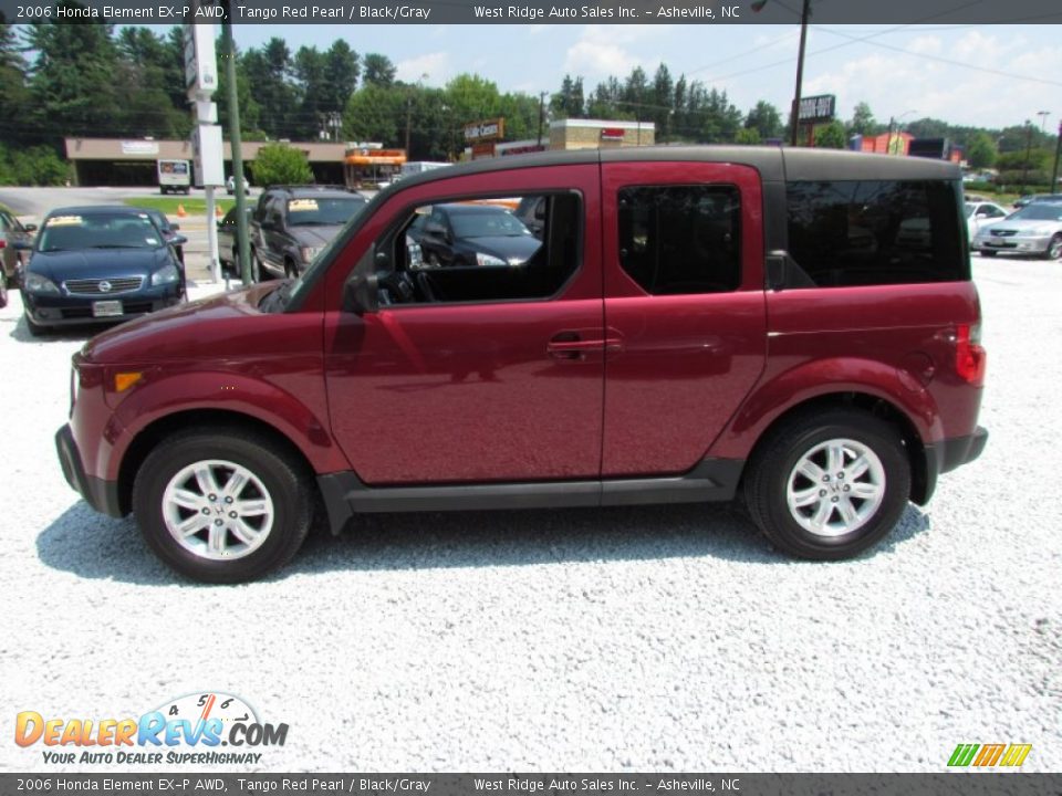 2006 Honda Element EX-P AWD Tango Red Pearl / Black/Gray Photo #9