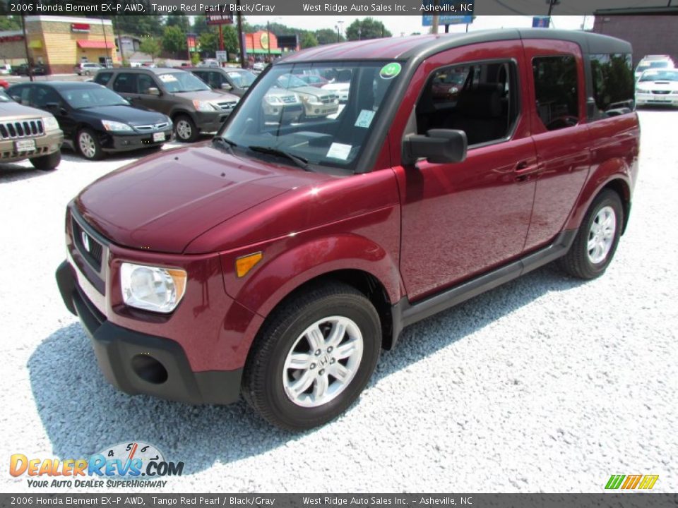 2006 Honda Element EX-P AWD Tango Red Pearl / Black/Gray Photo #10