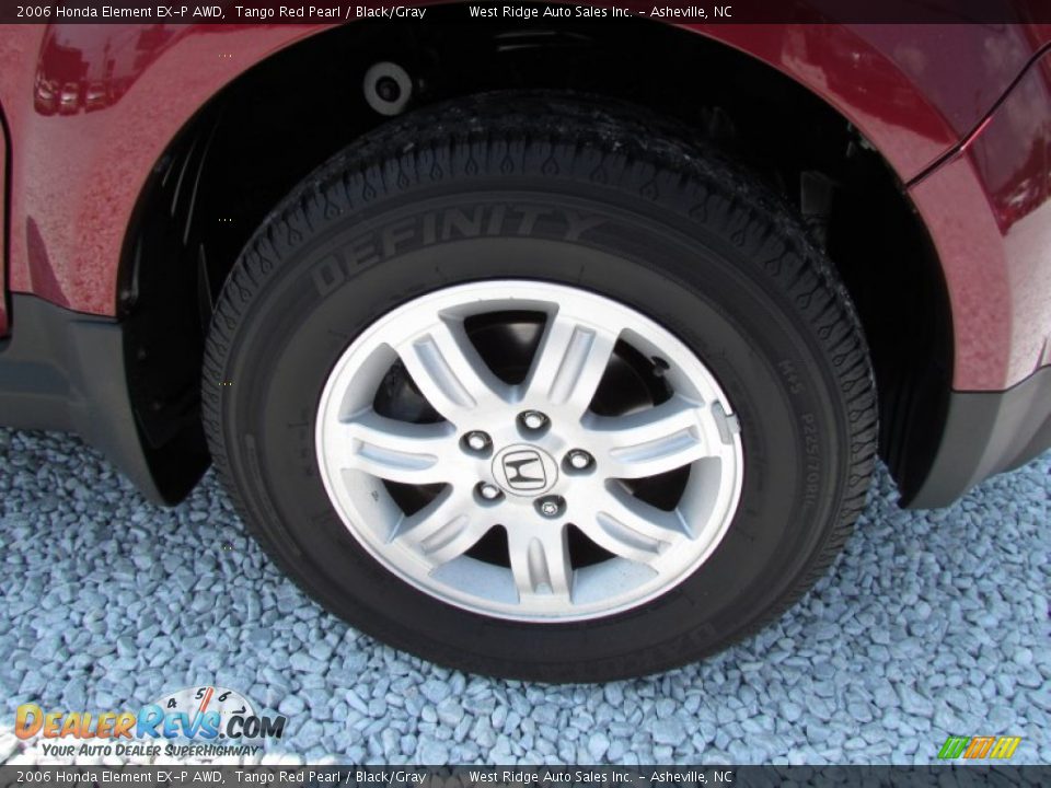 2006 Honda Element EX-P AWD Tango Red Pearl / Black/Gray Photo #13