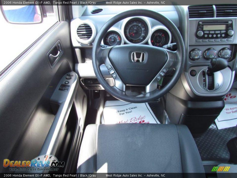 2006 Honda Element EX-P AWD Tango Red Pearl / Black/Gray Photo #21