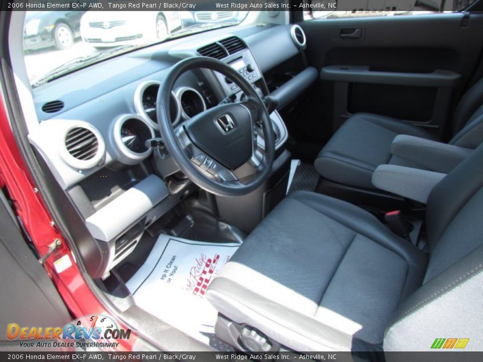 2006 Honda Element EX-P AWD Tango Red Pearl / Black/Gray Photo #24