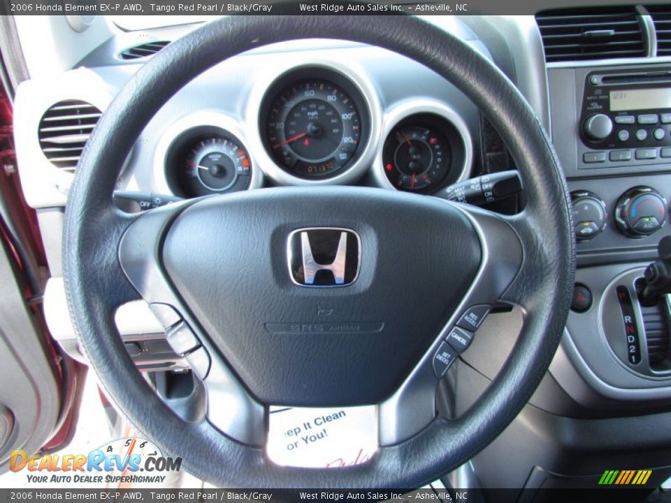 2006 Honda Element EX-P AWD Tango Red Pearl / Black/Gray Photo #26