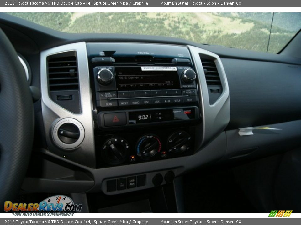 2012 Toyota Tacoma V6 TRD Double Cab 4x4 Spruce Green Mica / Graphite Photo #6