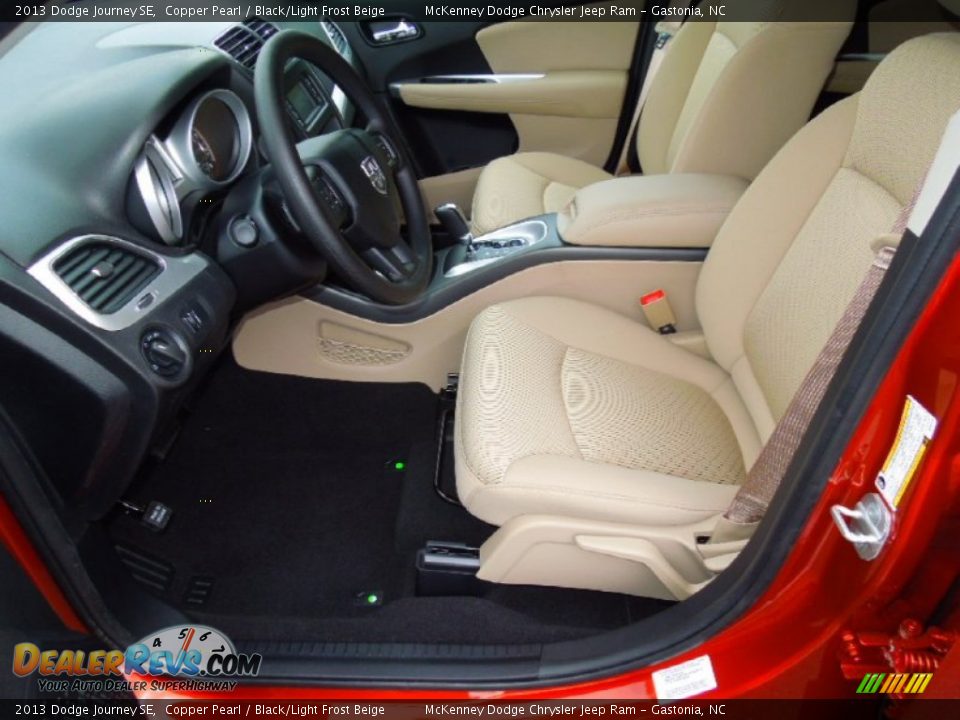 Front Seat of 2013 Dodge Journey SE Photo #8