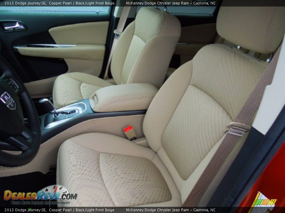 Front Seat of 2013 Dodge Journey SE Photo #9