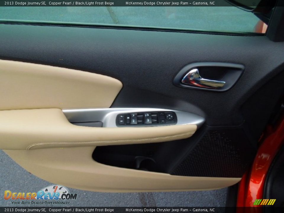 2013 Dodge Journey SE Copper Pearl / Black/Light Frost Beige Photo #10