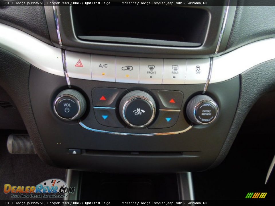 2013 Dodge Journey SE Copper Pearl / Black/Light Frost Beige Photo #13