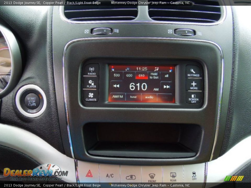 2013 Dodge Journey SE Copper Pearl / Black/Light Frost Beige Photo #14