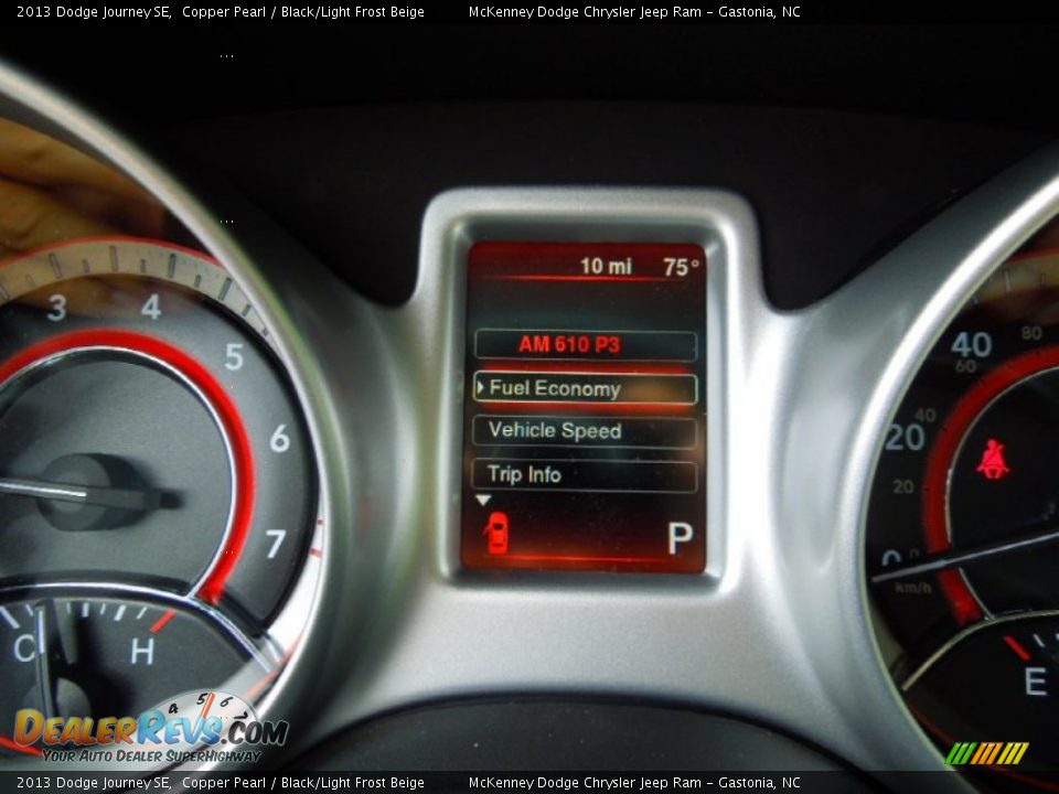 2013 Dodge Journey SE Copper Pearl / Black/Light Frost Beige Photo #16