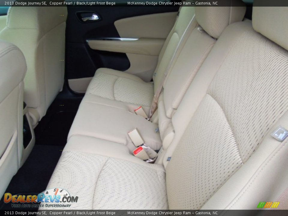 2013 Dodge Journey SE Copper Pearl / Black/Light Frost Beige Photo #17