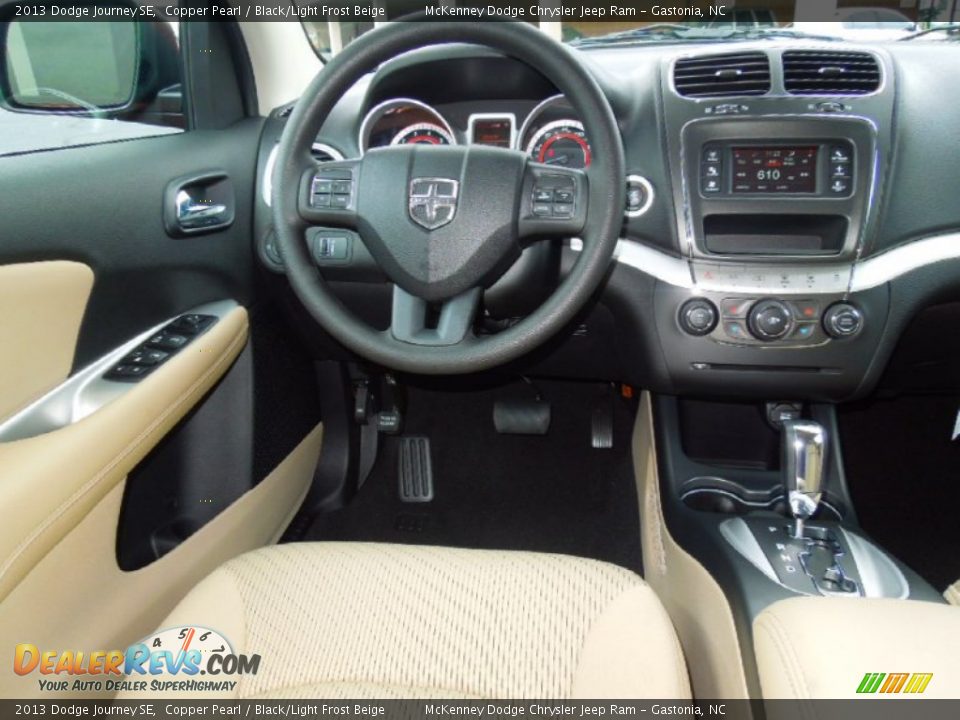 2013 Dodge Journey SE Copper Pearl / Black/Light Frost Beige Photo #18