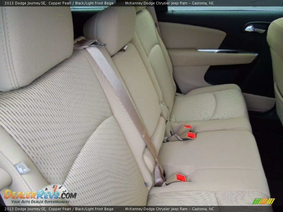 2013 Dodge Journey SE Copper Pearl / Black/Light Frost Beige Photo #22