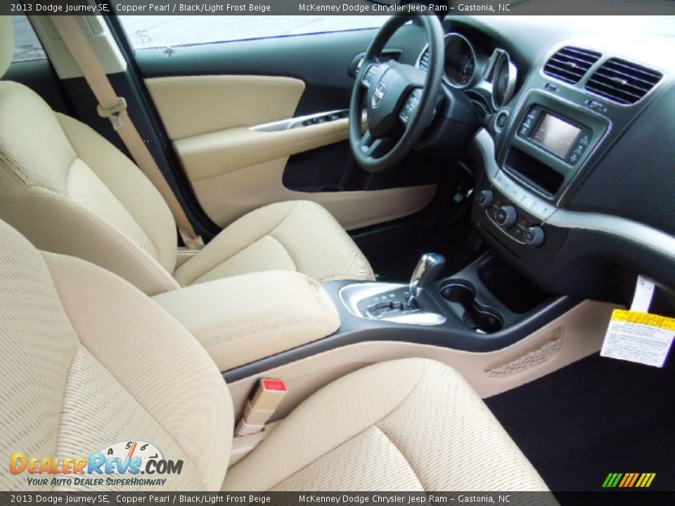 2013 Dodge Journey SE Copper Pearl / Black/Light Frost Beige Photo #24