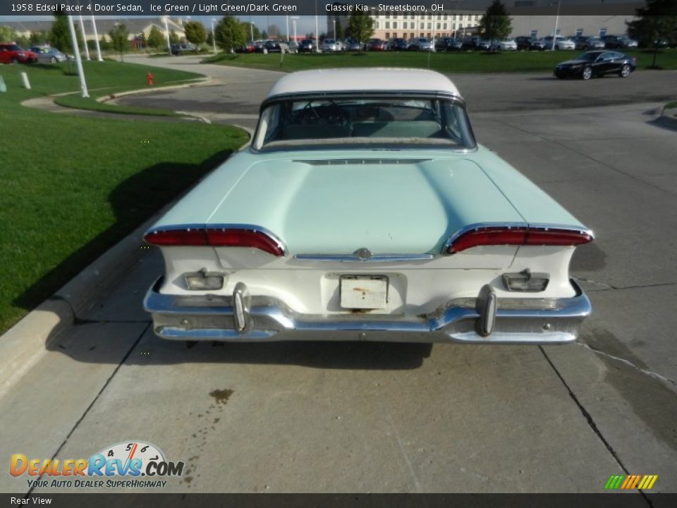 Rear View - 1958 Edsel Pacer