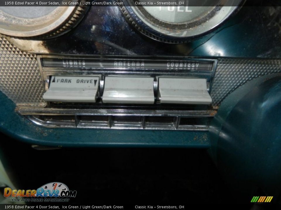 Controls of 1958 Edsel Pacer 4 Door Sedan Photo #12