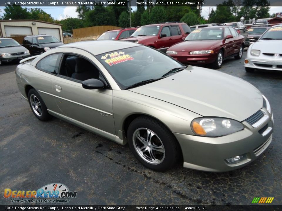 2005 Dodge Stratus R/T Coupe Linen Gold Metallic / Dark Slate Gray Photo #1