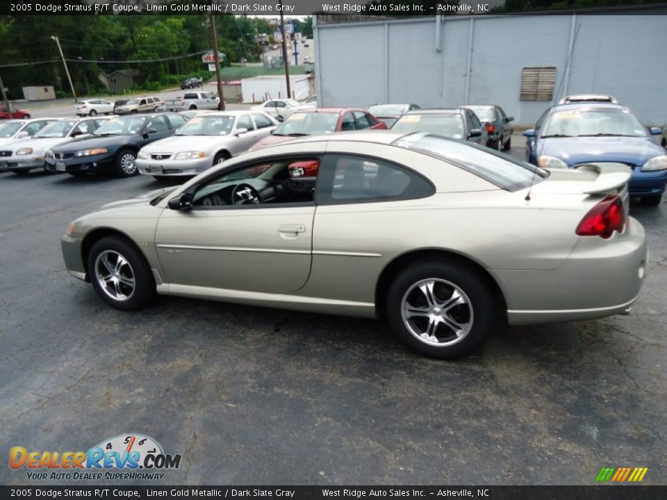 2005 Dodge Stratus R/T Coupe Linen Gold Metallic / Dark Slate Gray Photo #8