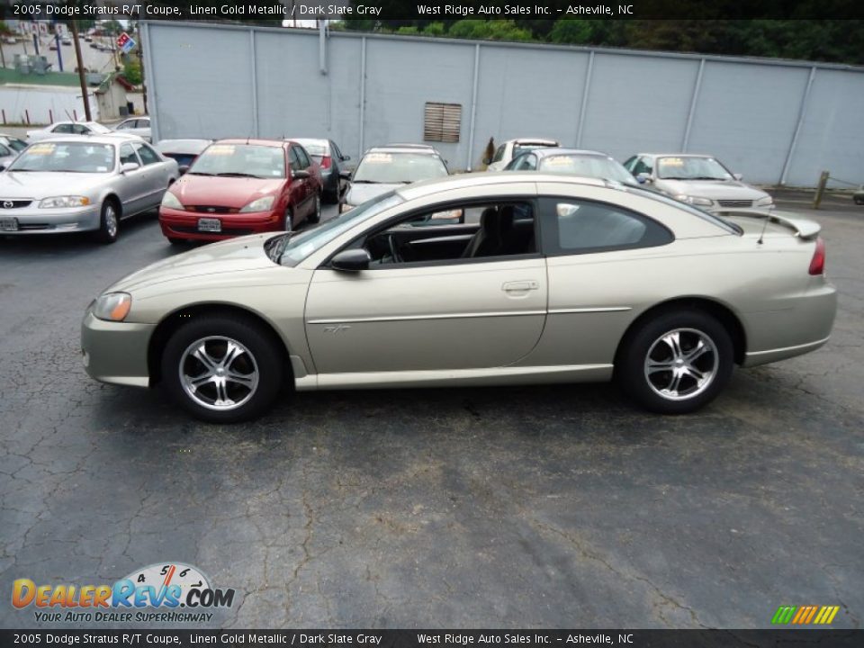 2005 Dodge Stratus R/T Coupe Linen Gold Metallic / Dark Slate Gray Photo #9