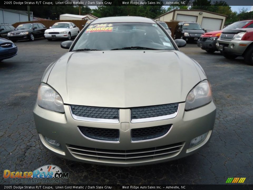 2005 Dodge Stratus R/T Coupe Linen Gold Metallic / Dark Slate Gray Photo #12