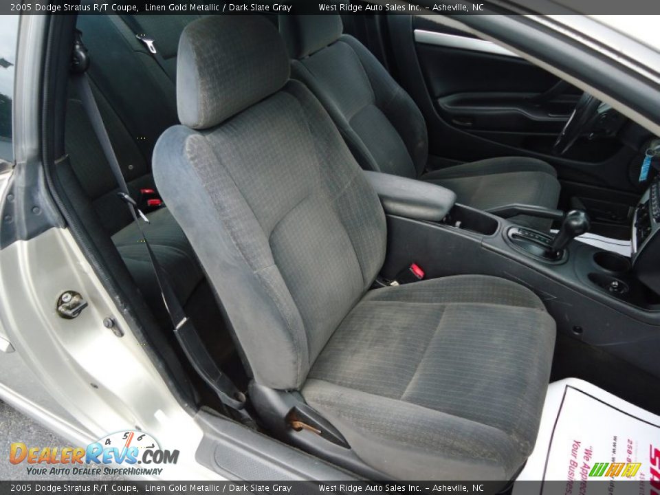 2005 Dodge Stratus R/T Coupe Linen Gold Metallic / Dark Slate Gray Photo #13