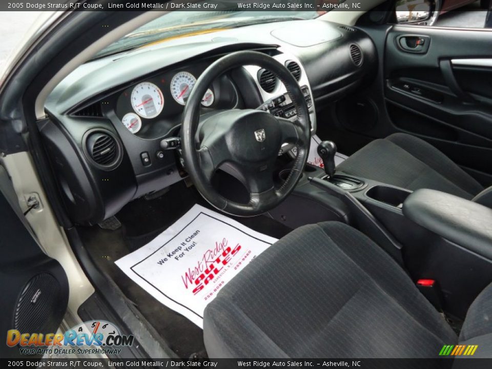 2005 Dodge Stratus R/T Coupe Linen Gold Metallic / Dark Slate Gray Photo #18
