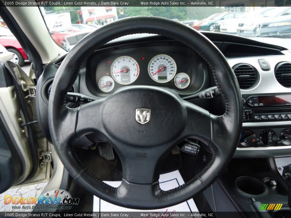 2005 Dodge Stratus R/T Coupe Linen Gold Metallic / Dark Slate Gray Photo #22