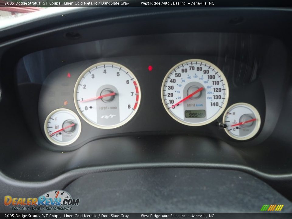 2005 Dodge Stratus R/T Coupe Linen Gold Metallic / Dark Slate Gray Photo #23